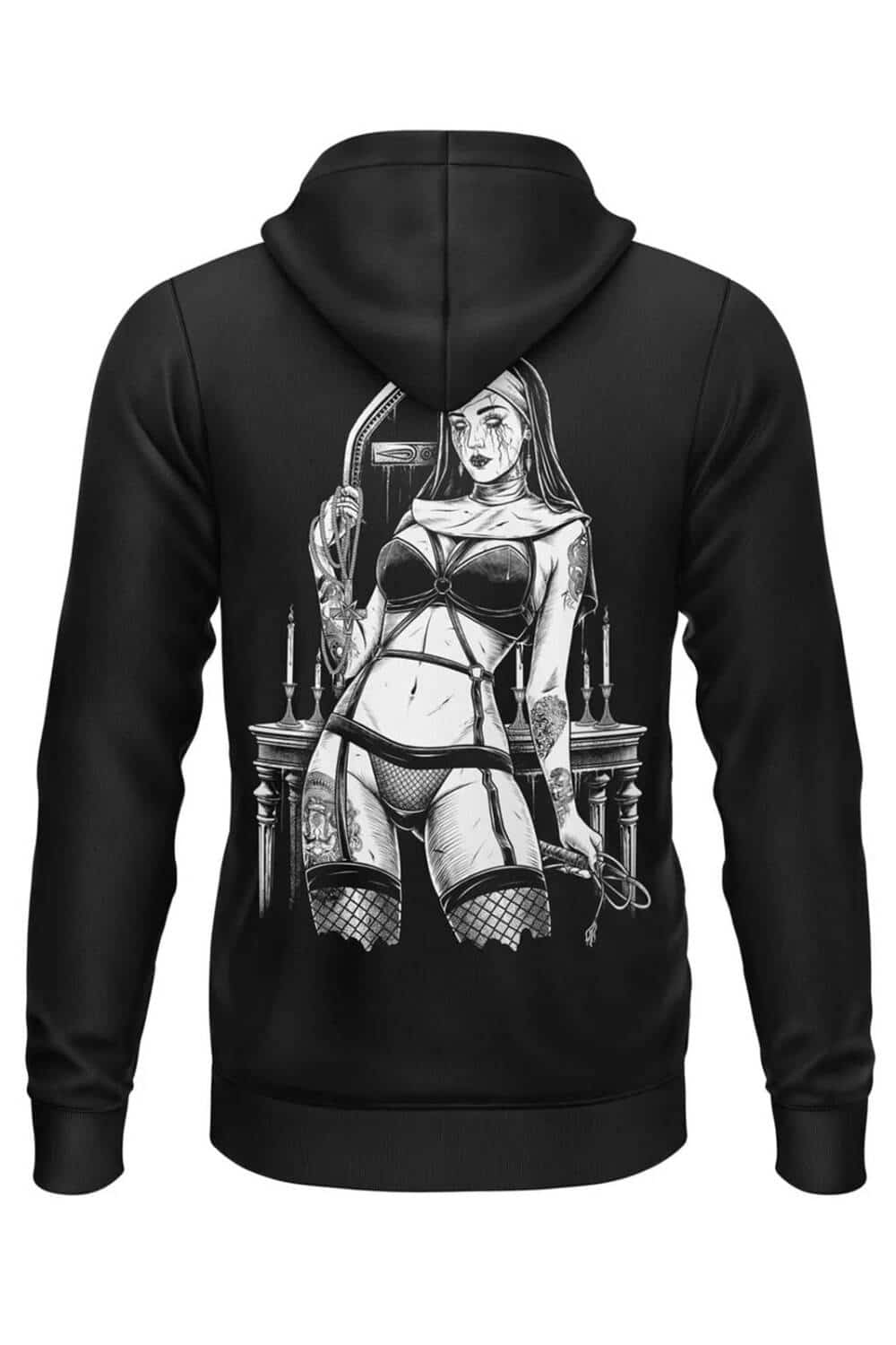 Easure Hoody Evil Nun Backprint