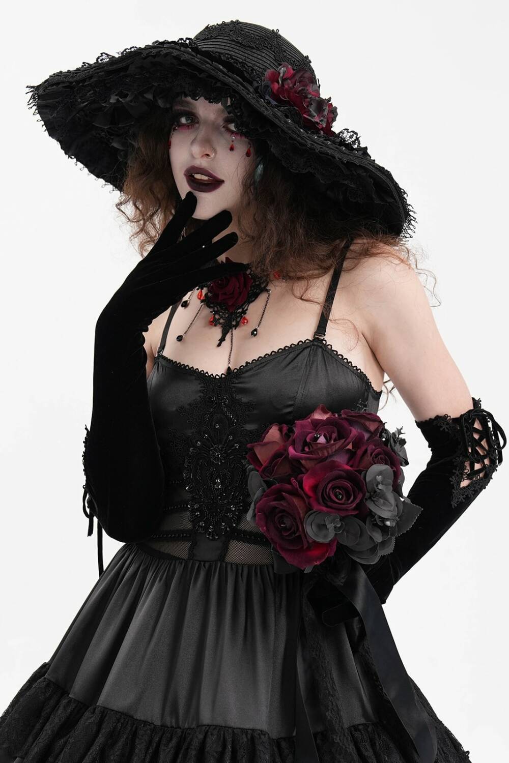 Devil Fashion Hat Gothic Romance