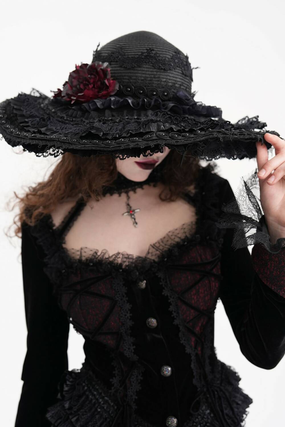 Devil Fashion Hat Gothic Romance - Image 2