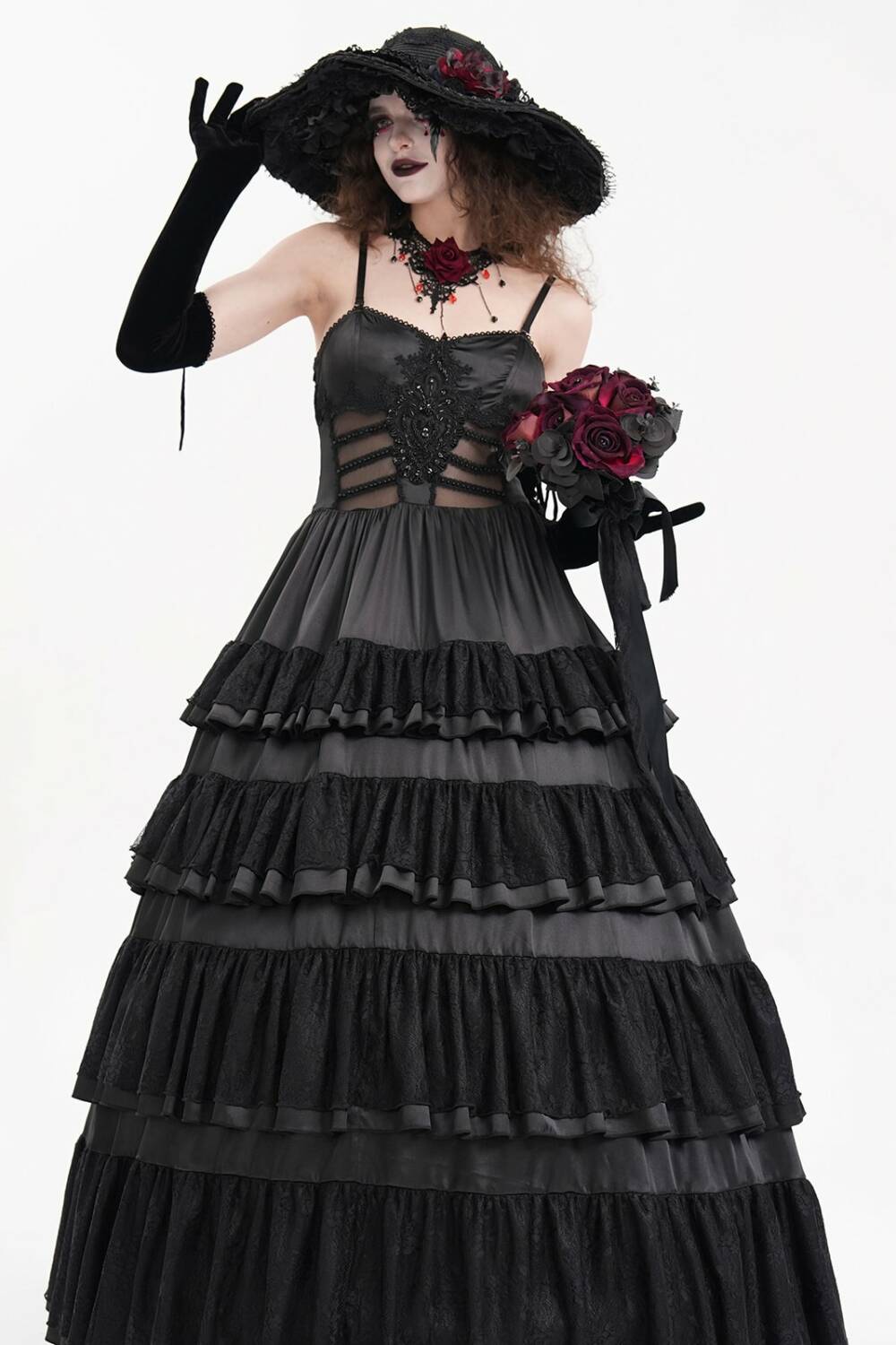 Devil Fashion Hat Gothic Romance - Image 4