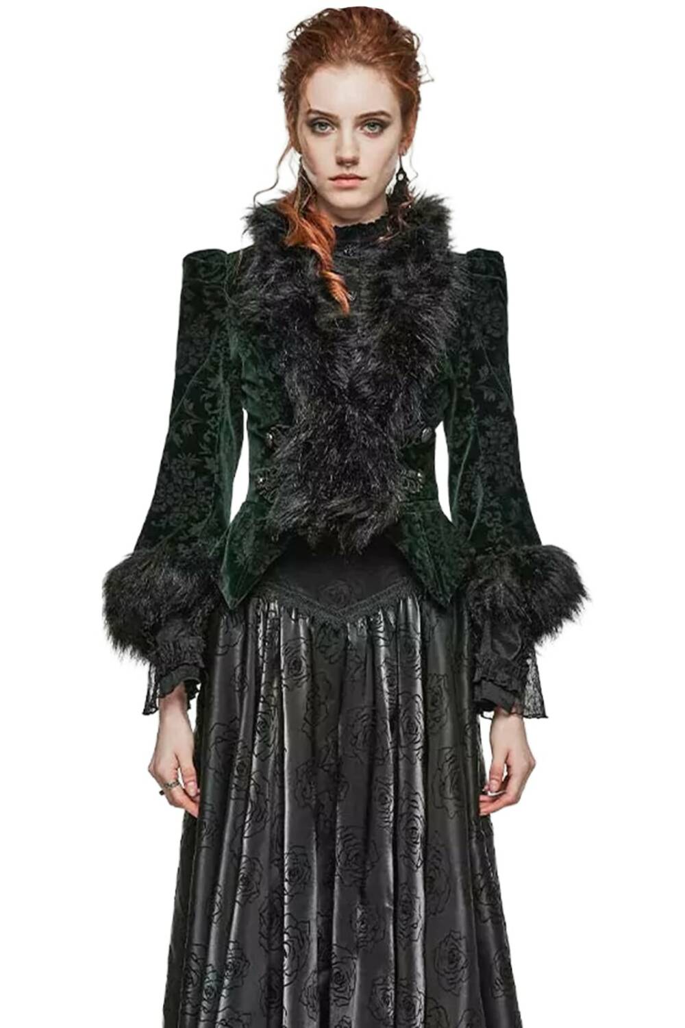 Punk Rave Jacket Gothic Poison Ivy