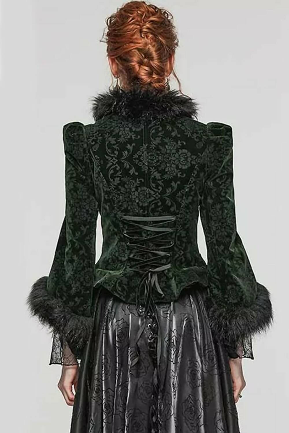 Punk Rave Jacket Gothic Poison Ivy - Image 3