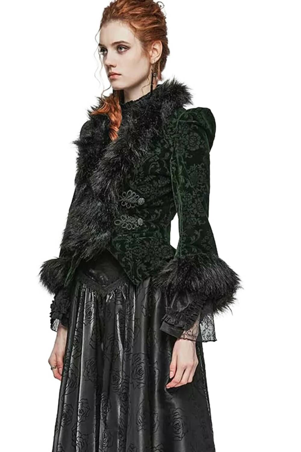 Punk Rave Jacket Gothic Poison Ivy - Image 5