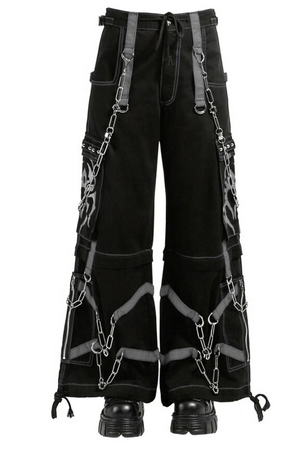 Black Soul Gothic Spider trousers