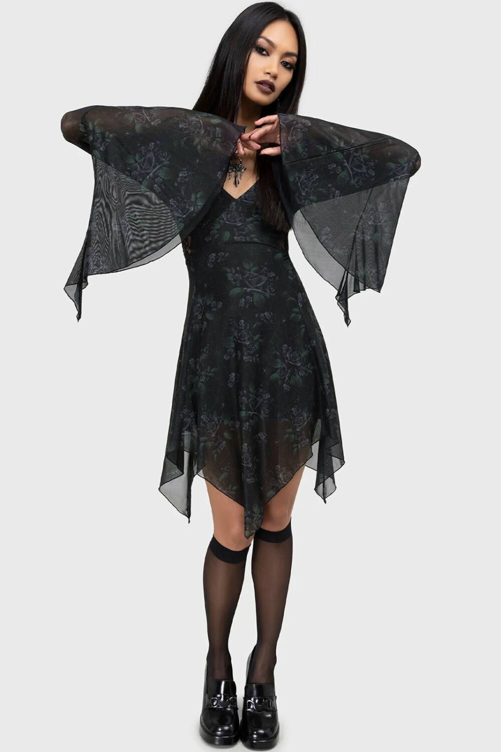 Killstar dress Nocturnal Grove - Image 2