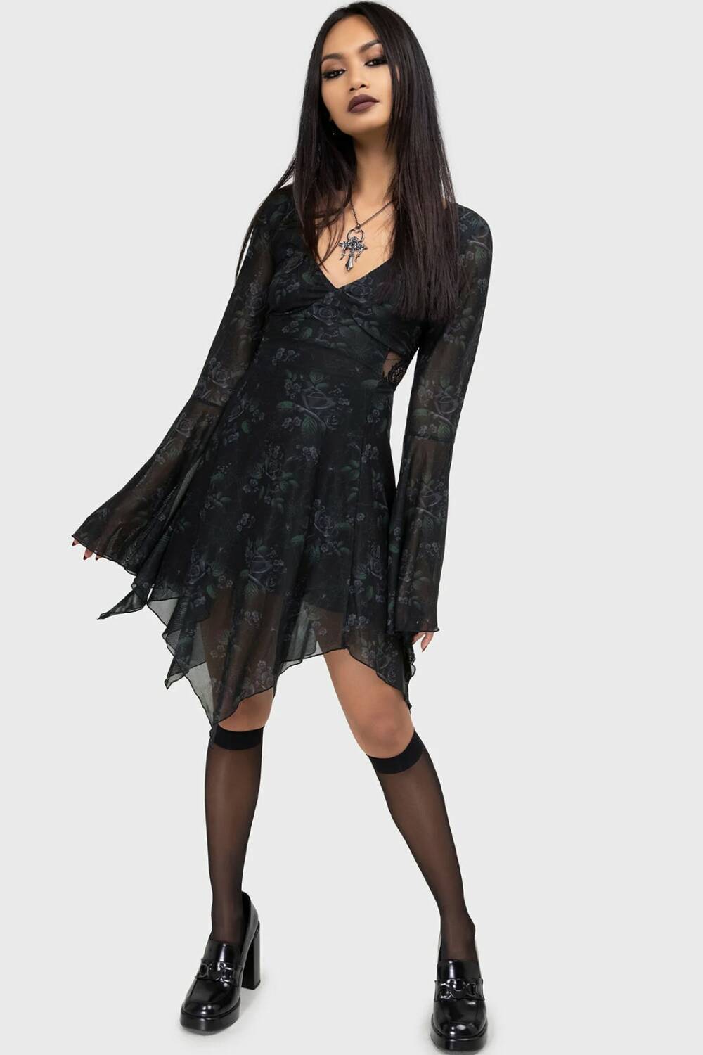 Killstar dress Nocturnal Grove - Image 5