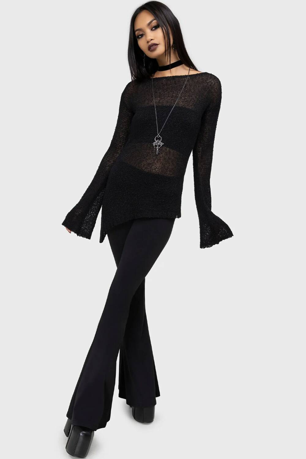 Killstar sweater Twilight Eden - Image 3