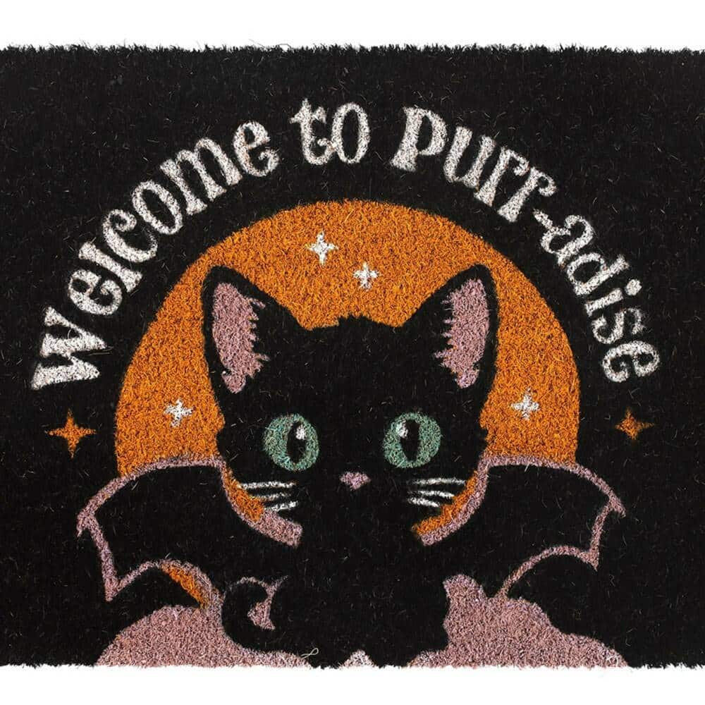 Spirit of Equinox Welcome to Purr-Adise doormat - Image 2