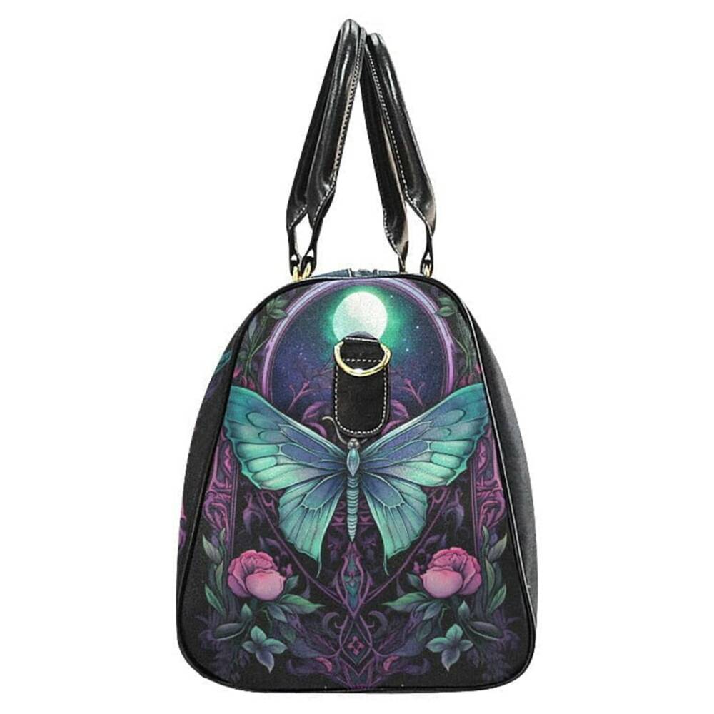 Barmetal travel bag Green Butterfly II - Image 2
