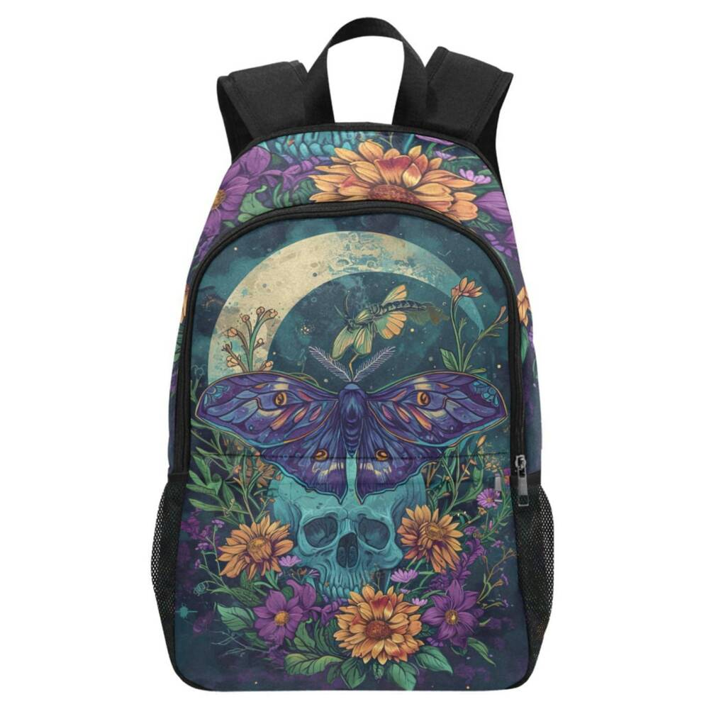Barmetal Backpack Butterfly Skull - Image 2