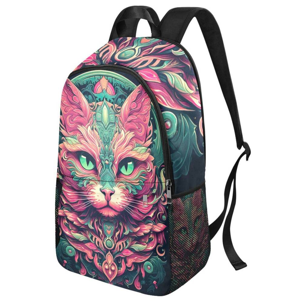 Barmetal backpack Steampunk Cat