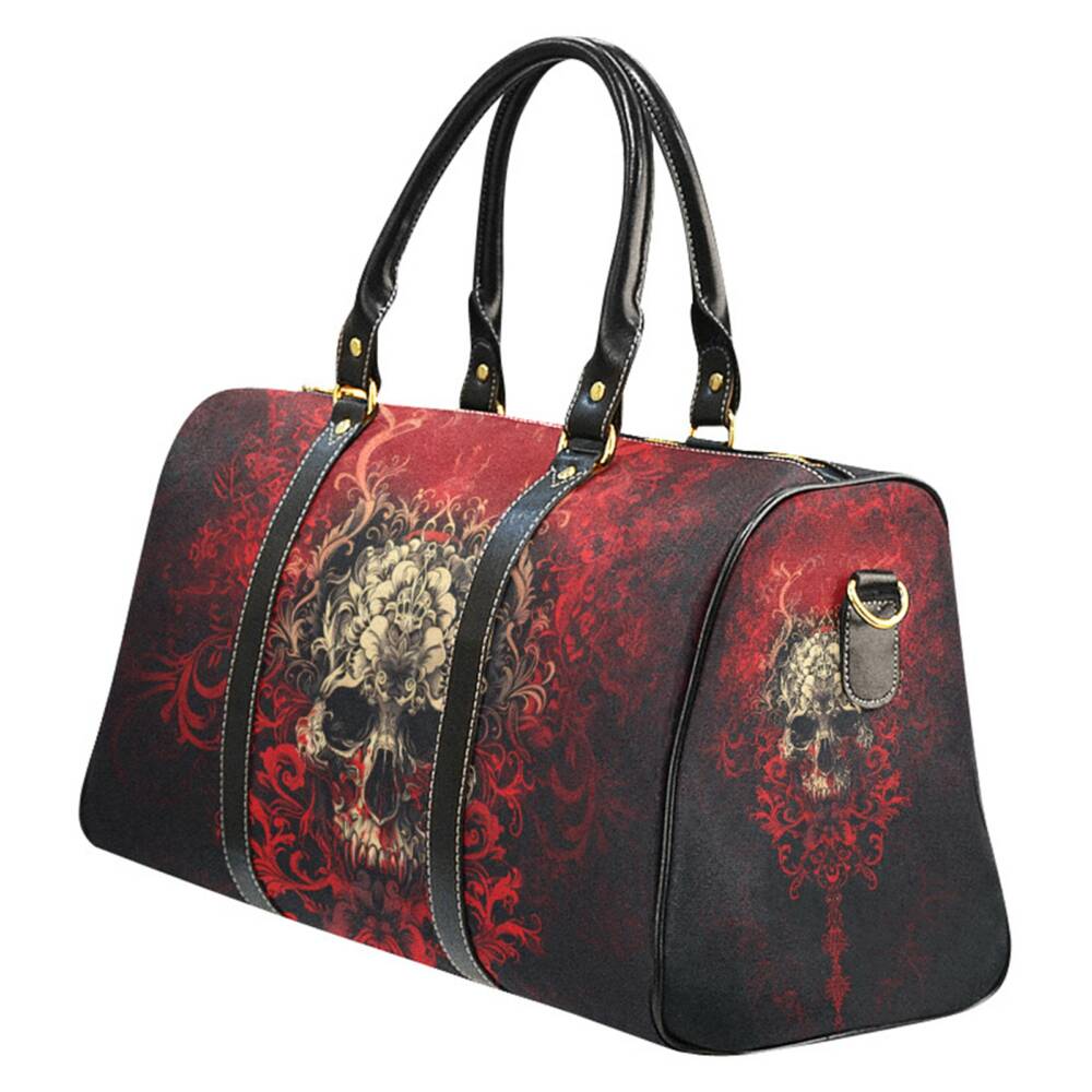 Barmetal travel bag Red Skull - Image 3