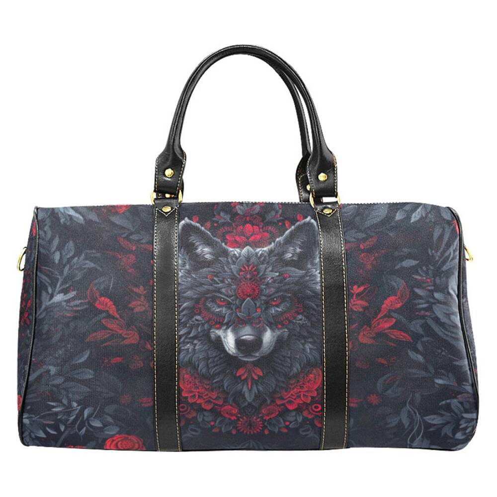 Barmetal travel bag Mandala Wolf