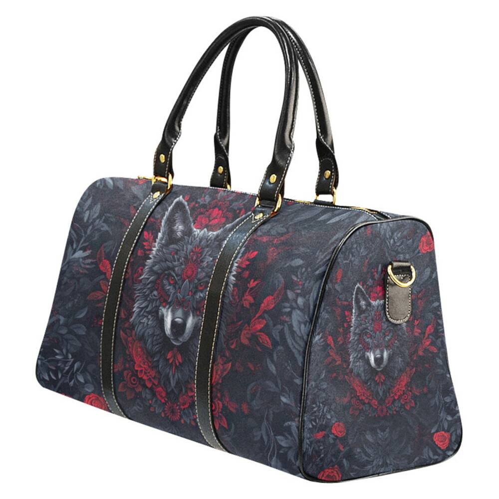Barmetal travel bag Mandala Wolf - Image 2