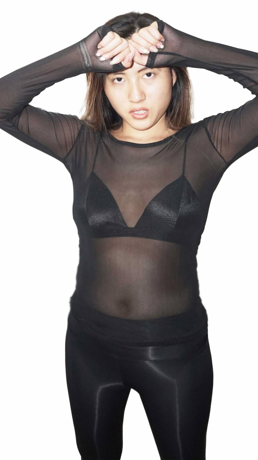 Moon Attic mesh longsleeve Metu