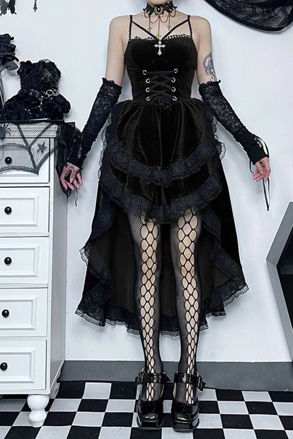 Moon Attic Dress Sable