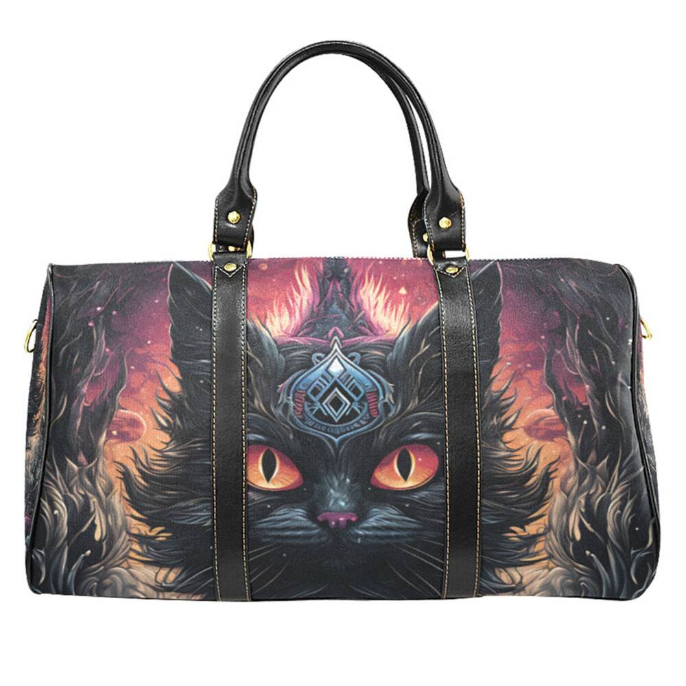 Barmetal travel bag Evil Cat