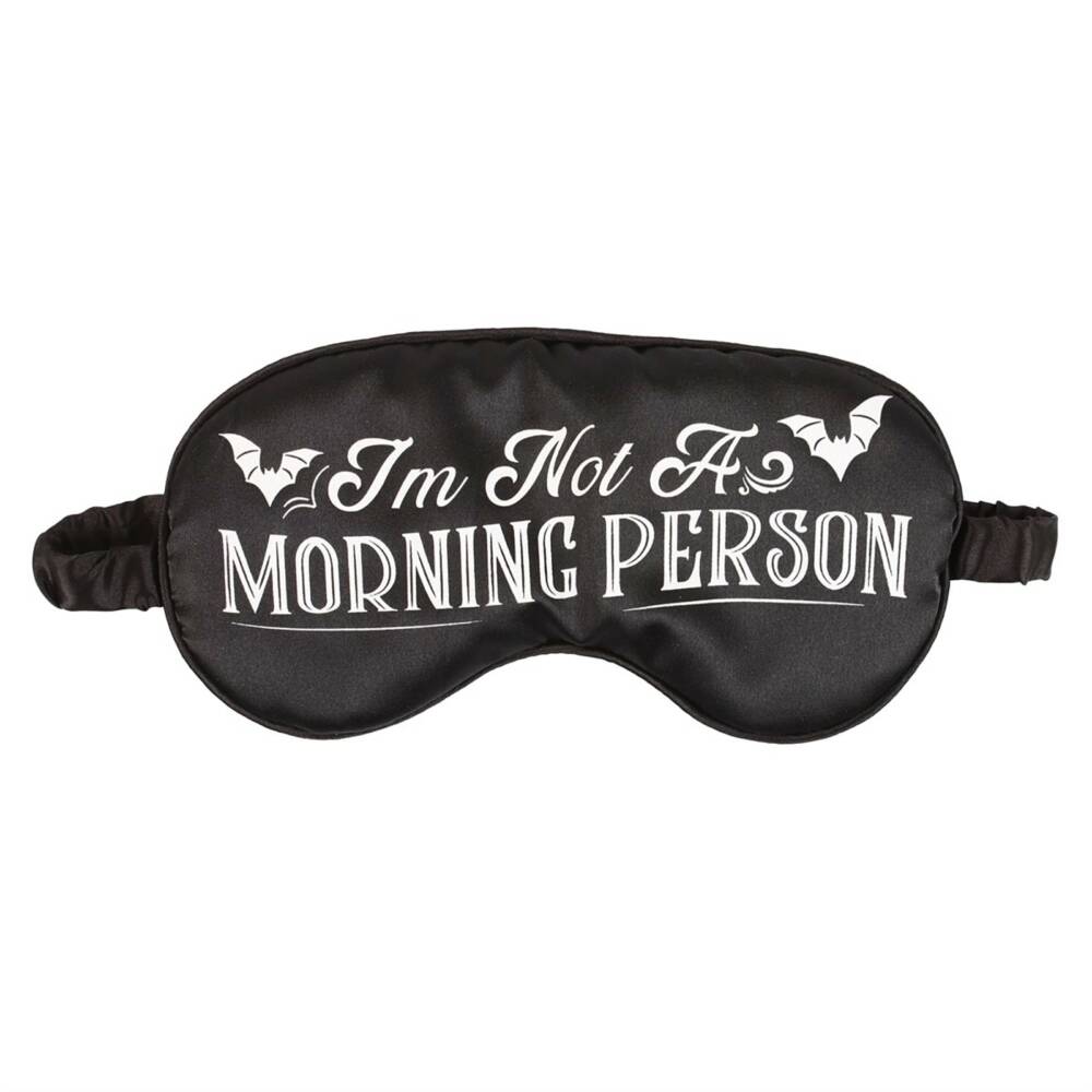 Spirit of Equinox sleep mask Im not a morning person