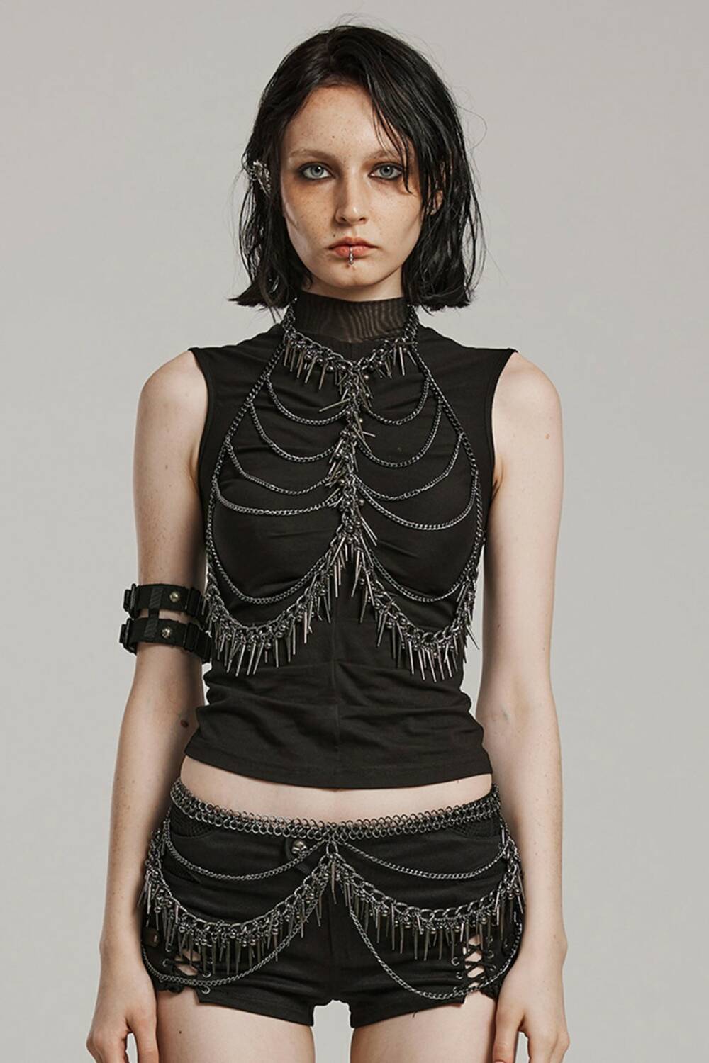 Punk Rave Harness Medusa Chain - Image 2