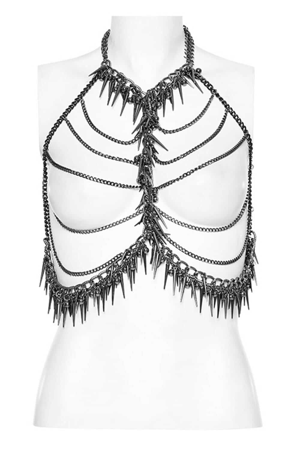 Punk Rave Harness Medusa Chain - Image 5