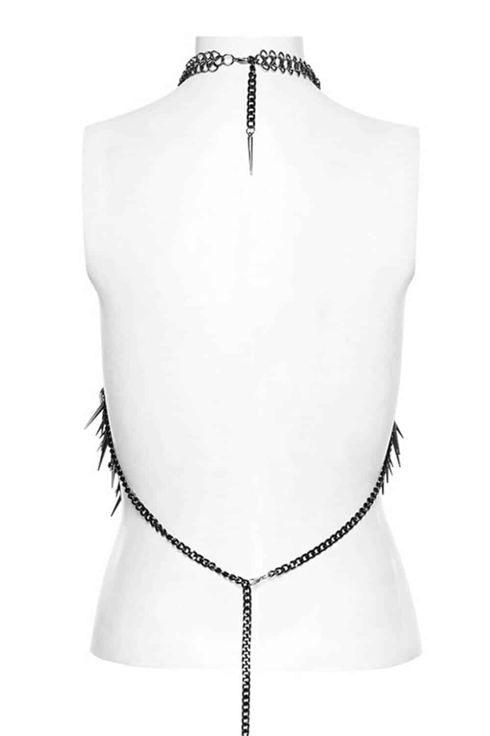 Punk Rave Harness Medusa Chain - Image 6