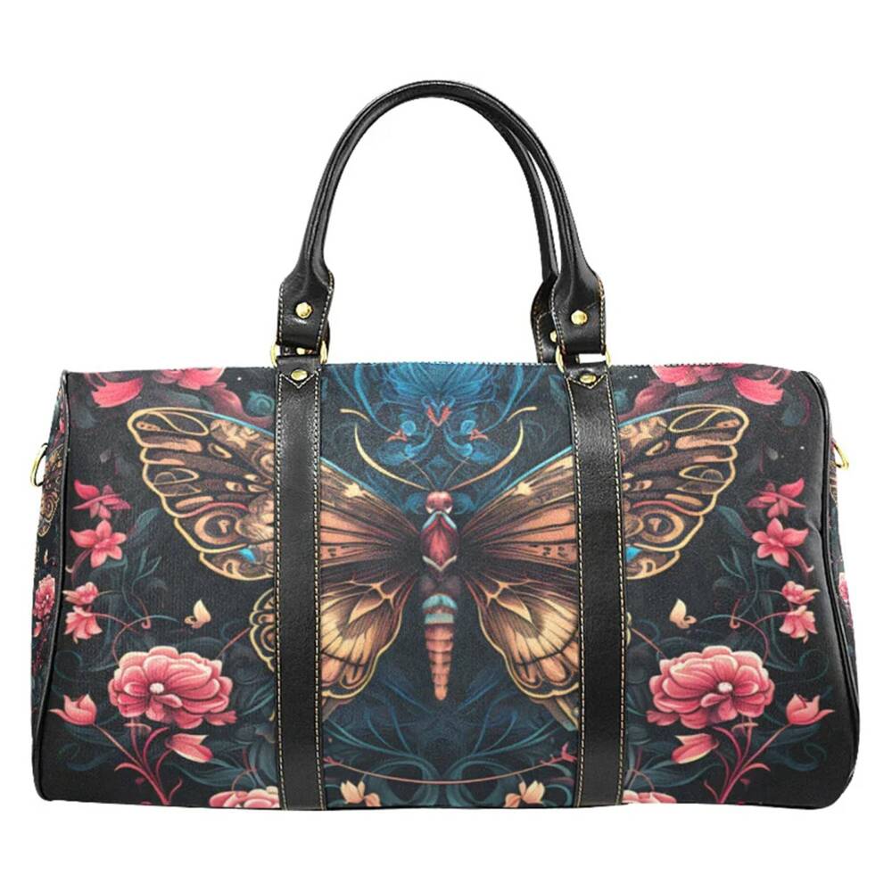 Barmetal travel bag Butterfly N Roses