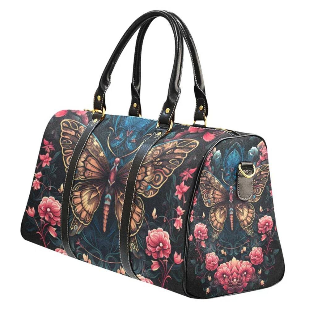Barmetal travel bag Butterfly N Roses - Image 2