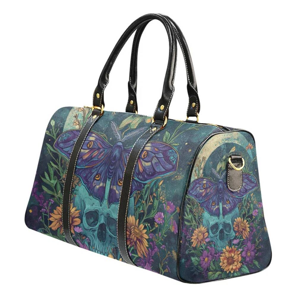 Barmetal travel bag Butterfly Skull - Image 2