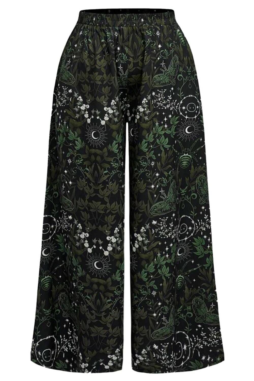 Romwe pants Green Springtime