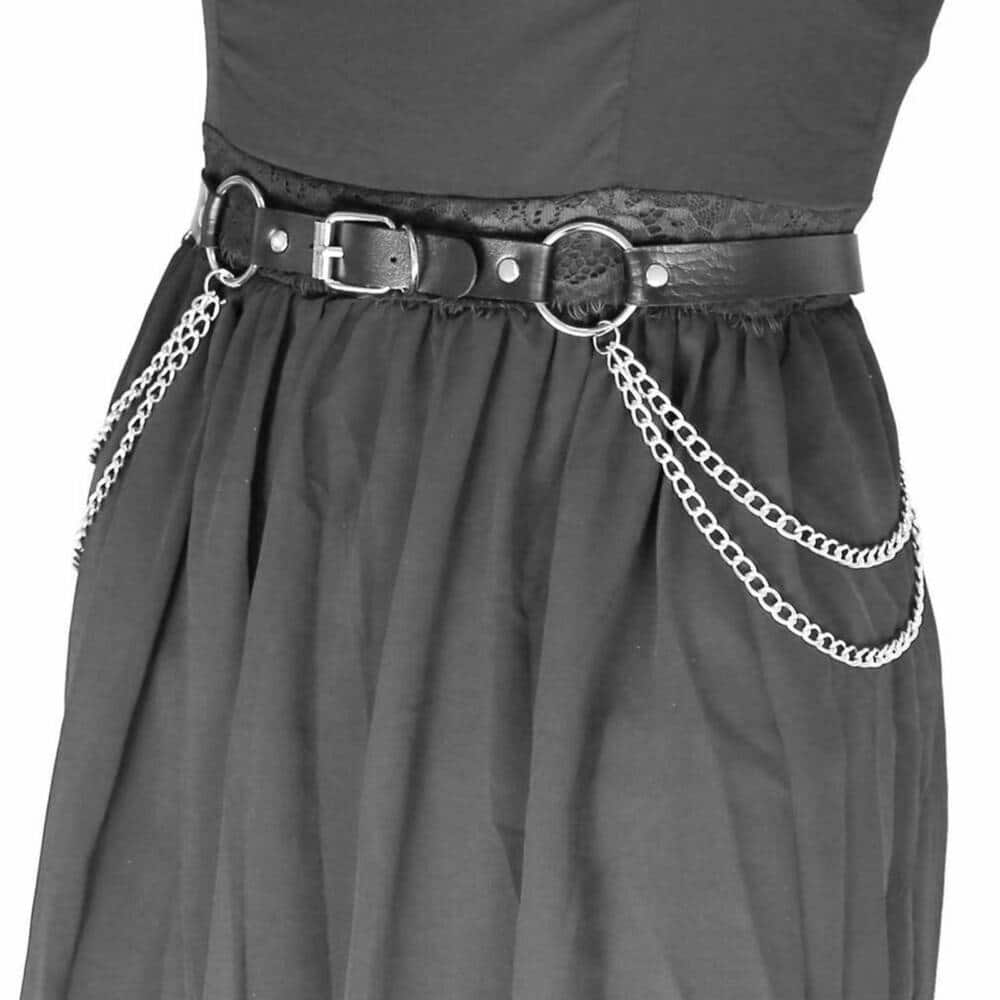Moonattic Belt Chains & Leather Plus Size