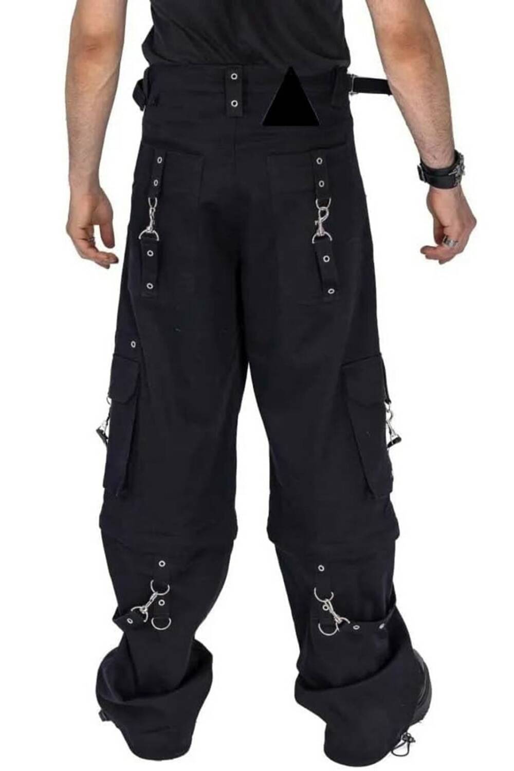 Black Soul Pants Baggy Bondage - Image 2