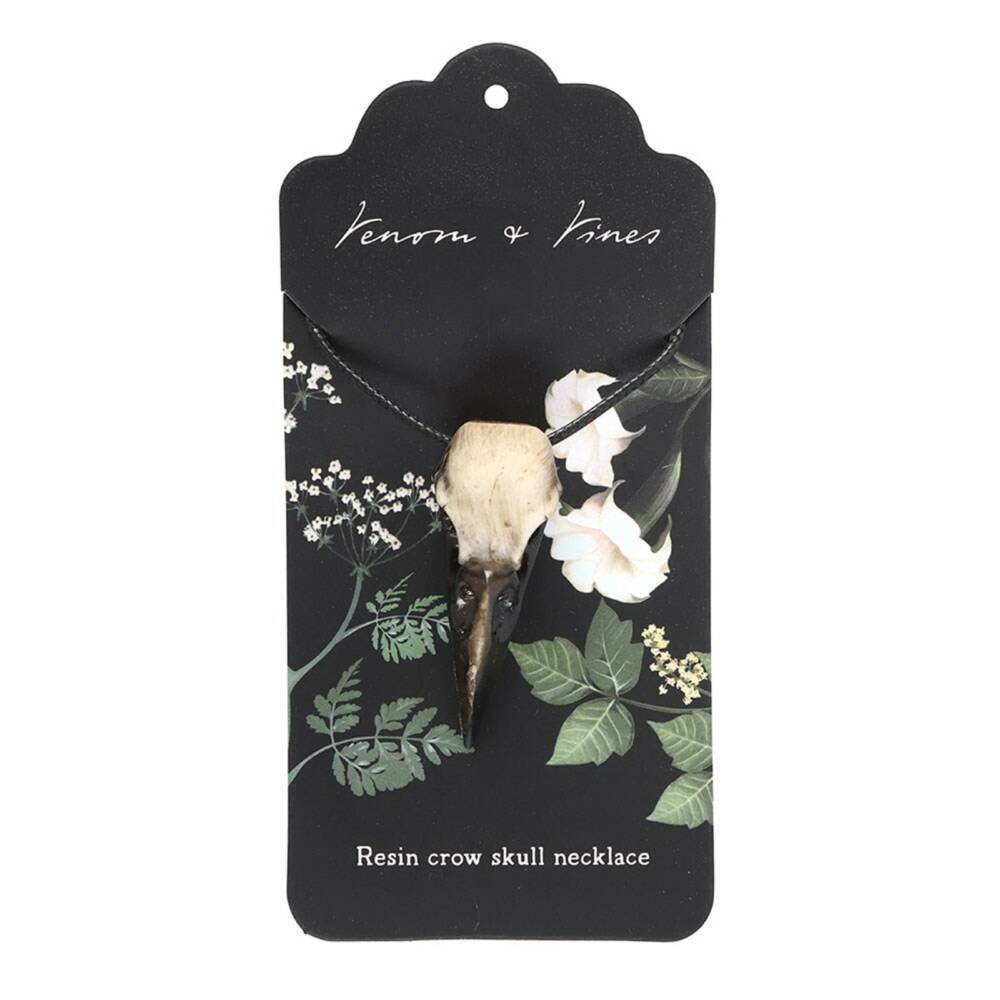 Spirit of Equinox necklace raven skull
