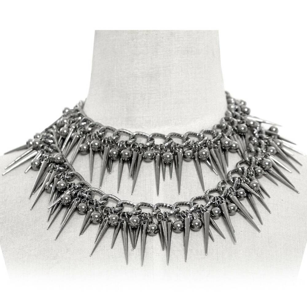 Devil Fashion Necklace Medusa Spiked - Image 2