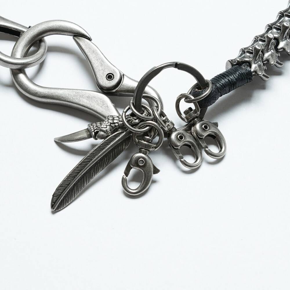 Punk rave key chain Necromancer - Image 6