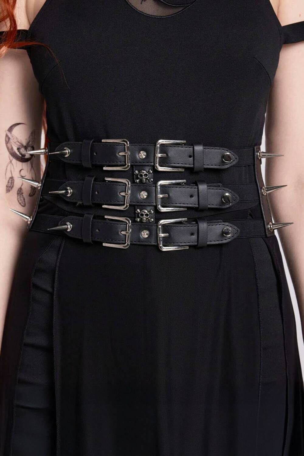 Romwe Deadlock Triple girdle