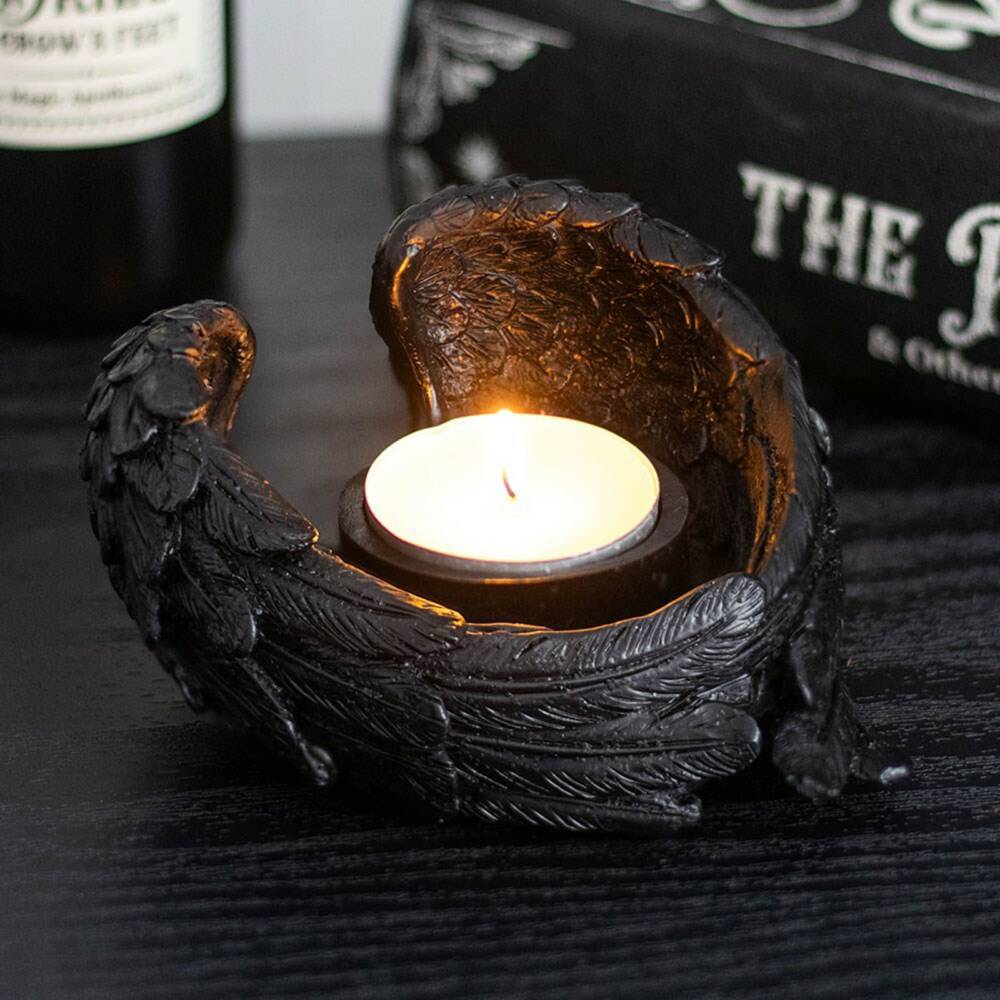 Spirit of Equinox holder for tea lights Raven Wings - Image 4