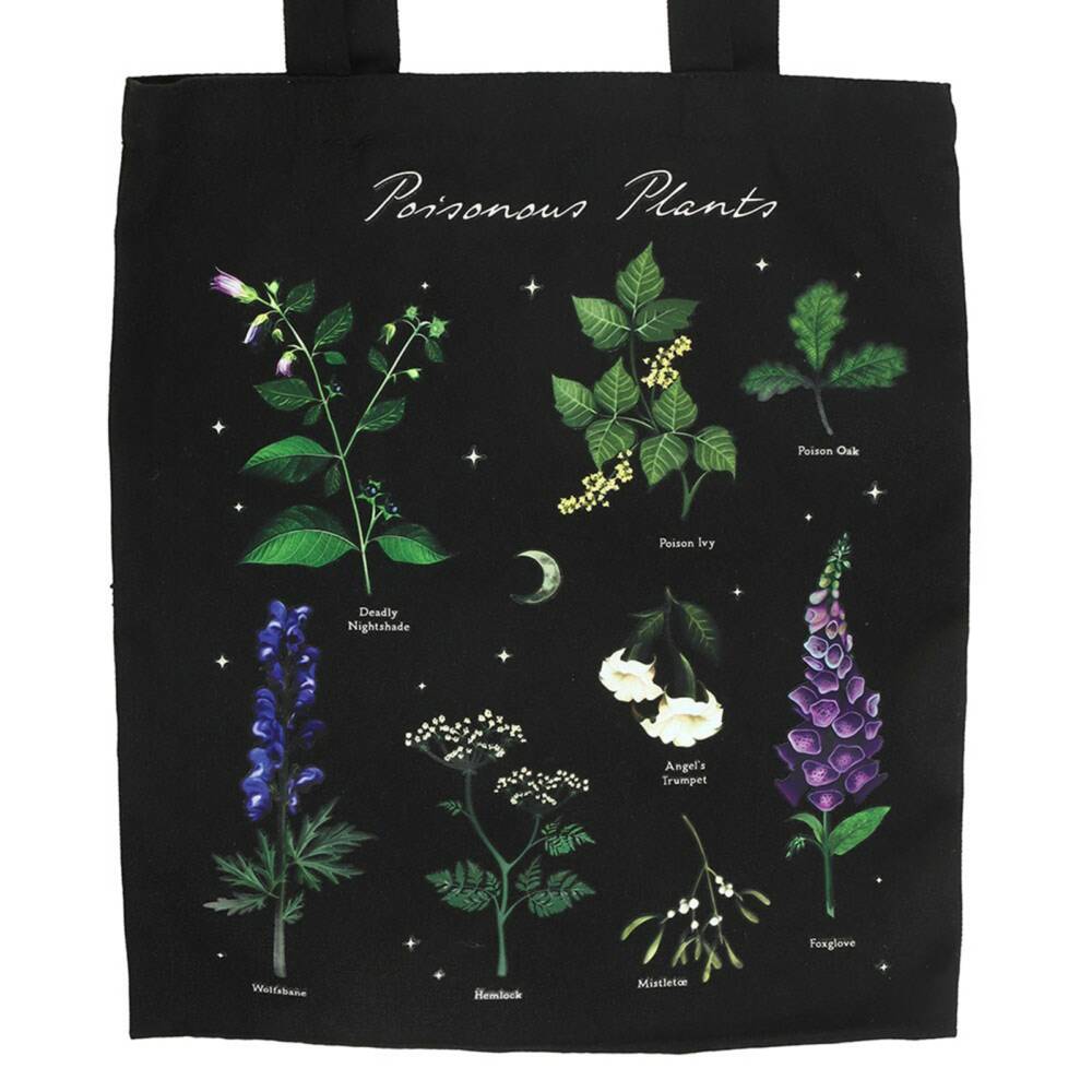 Spirit of Equinox fabric bag Poisonous Plants - Image 2
