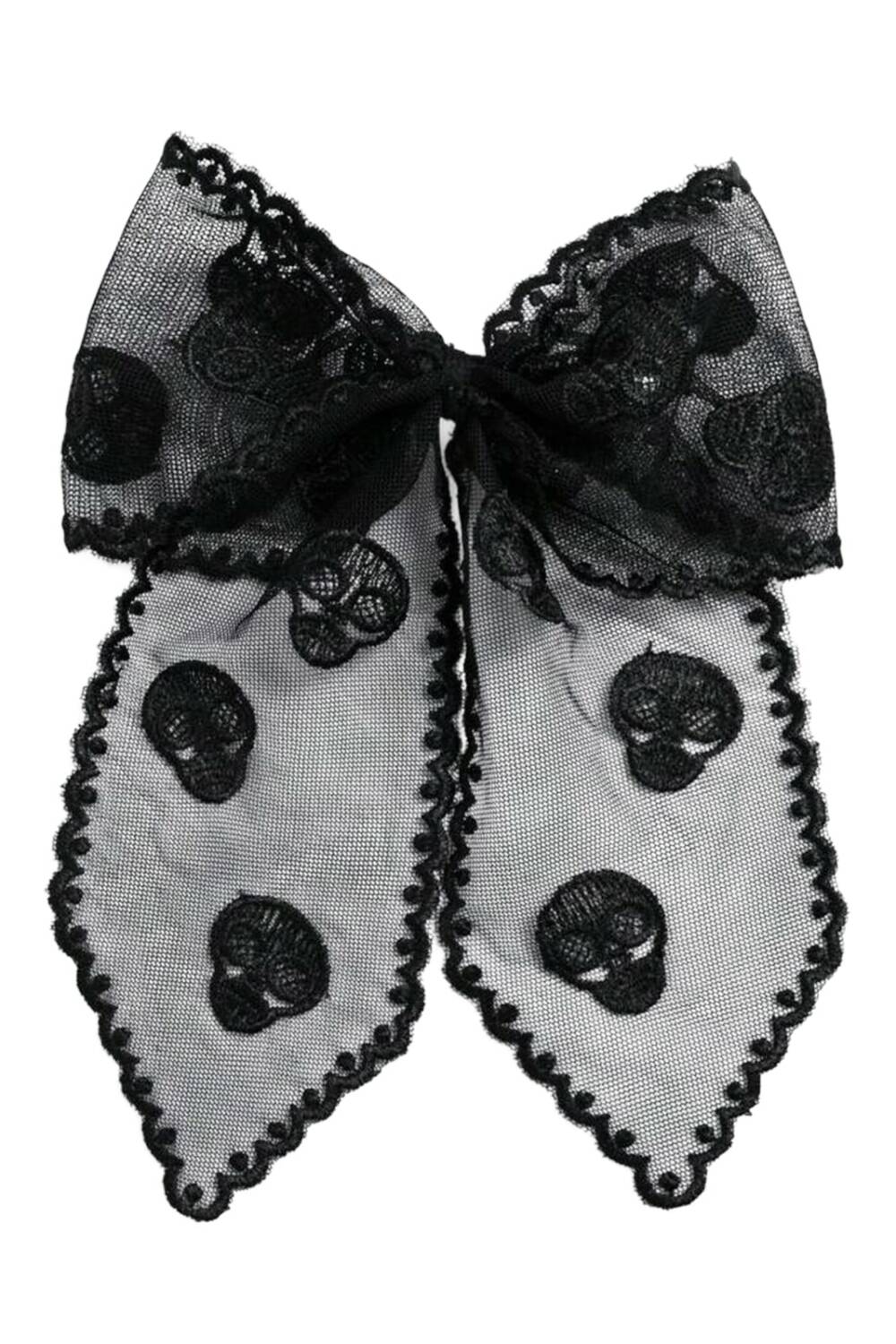 Romwe Lace Skull hair clip