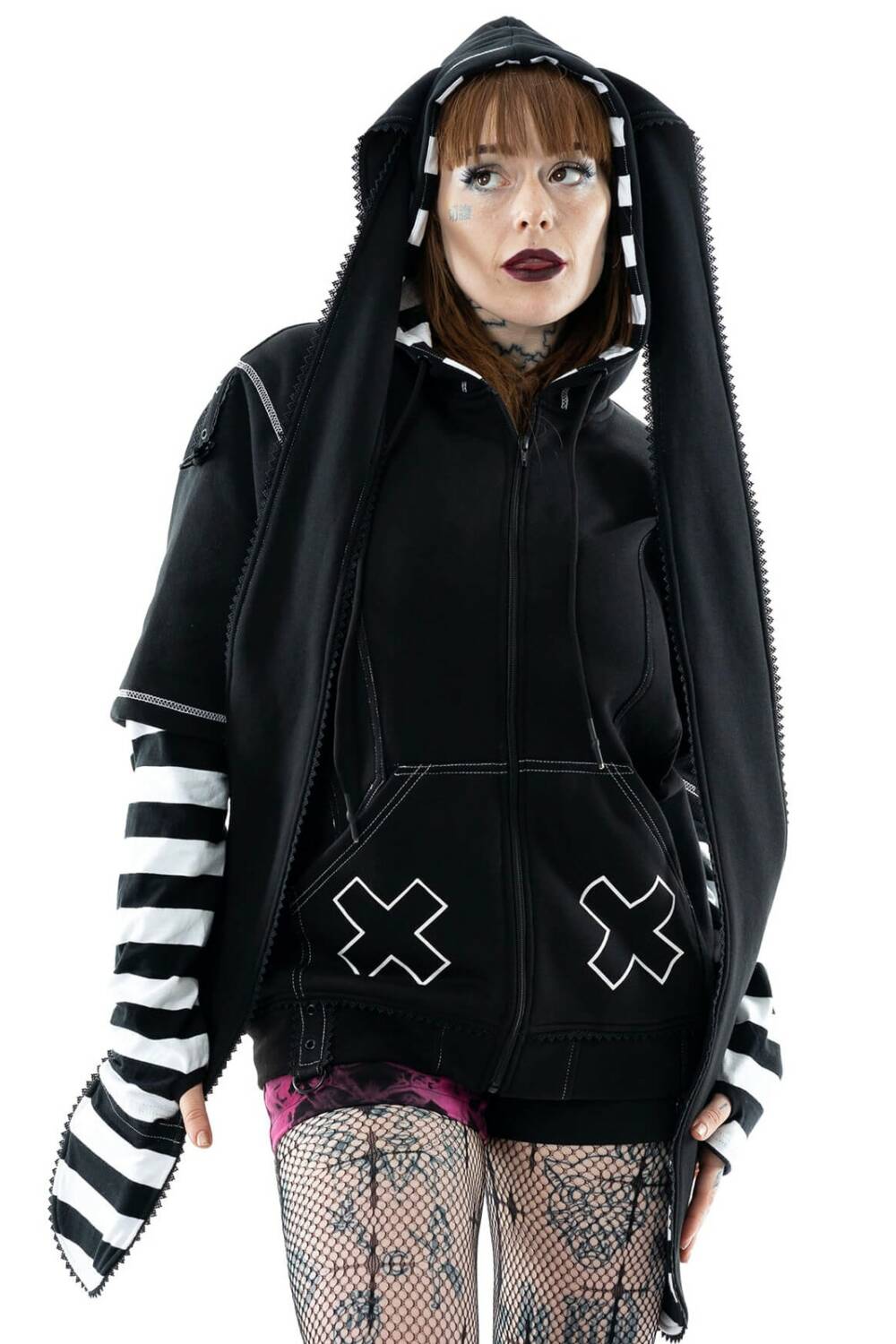 Cupcake Cult hooded jacket Hypno Bunny
