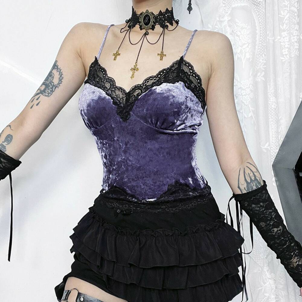 Moonattic Top Velvet Lace - Image 2