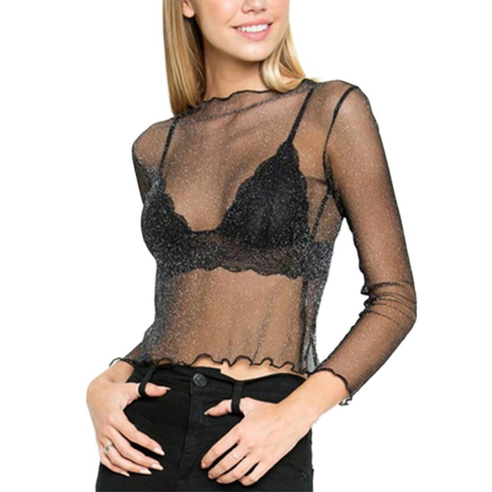 Moonattic mesh shirt Shiny Bling