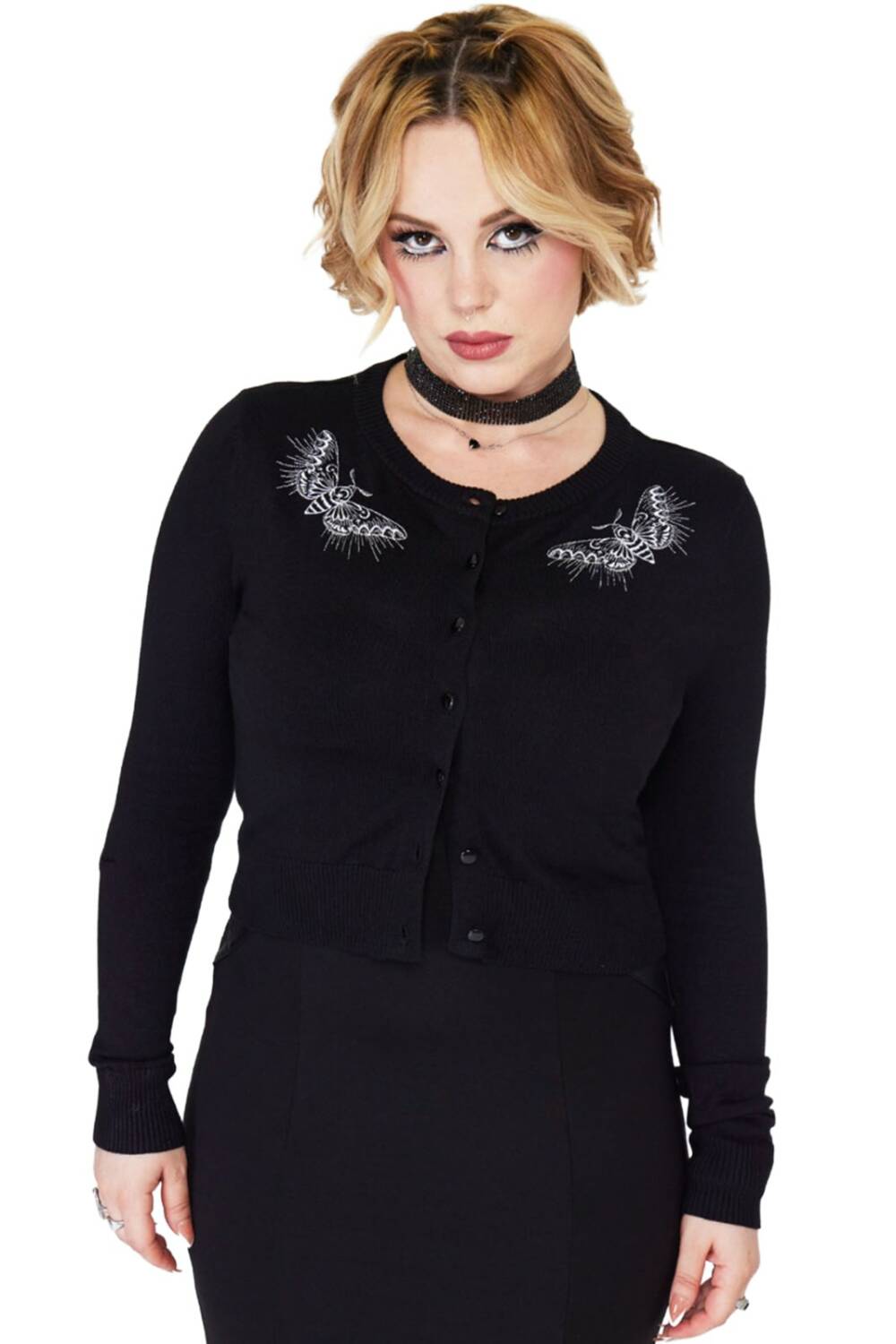 Jawbreaker cardigan Night Moth