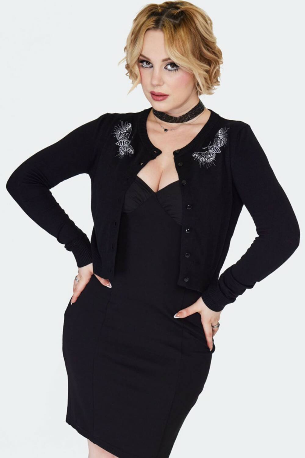 Jawbreaker cardigan Night Moth - Image 2