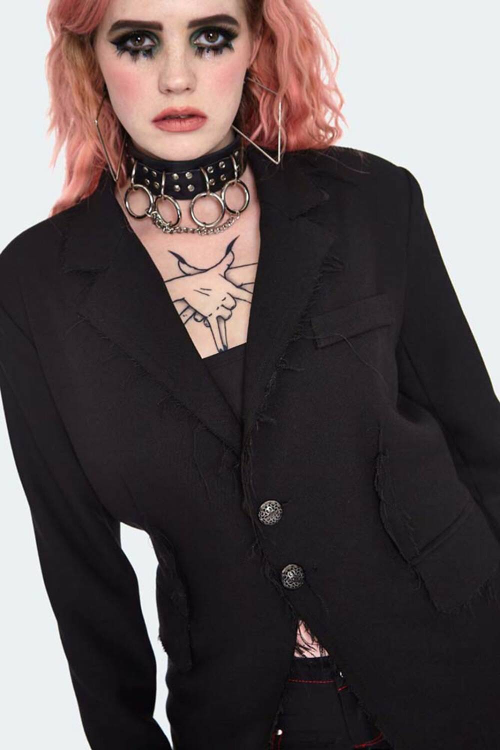 Jawbreaker Blazer Raw Edge - Image 3