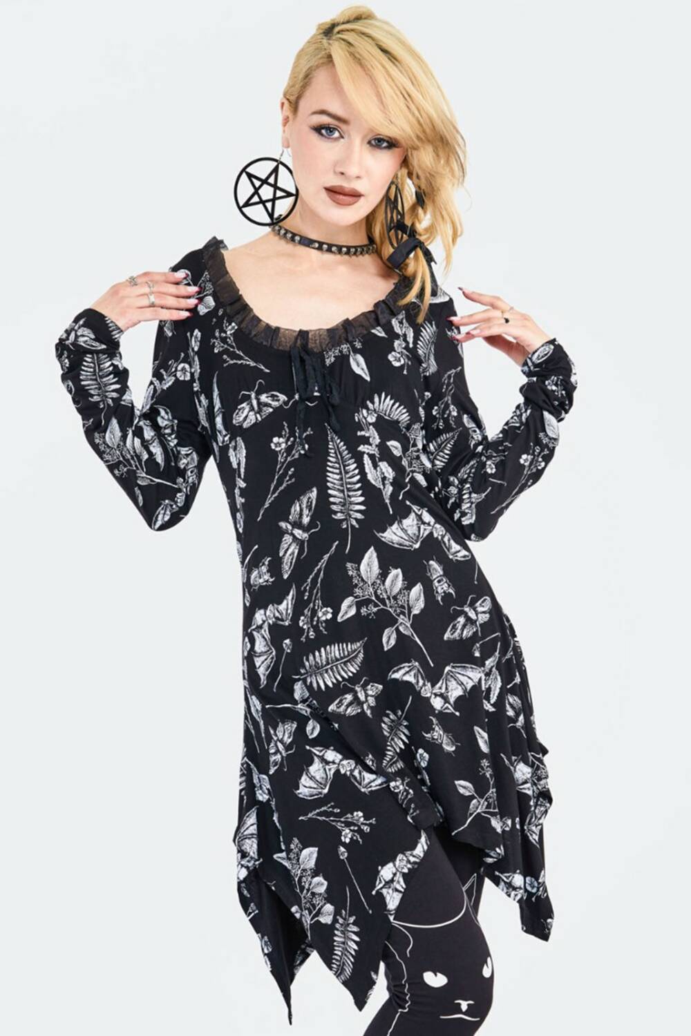 Jawbreaker dress Herbal Bat - Image 4