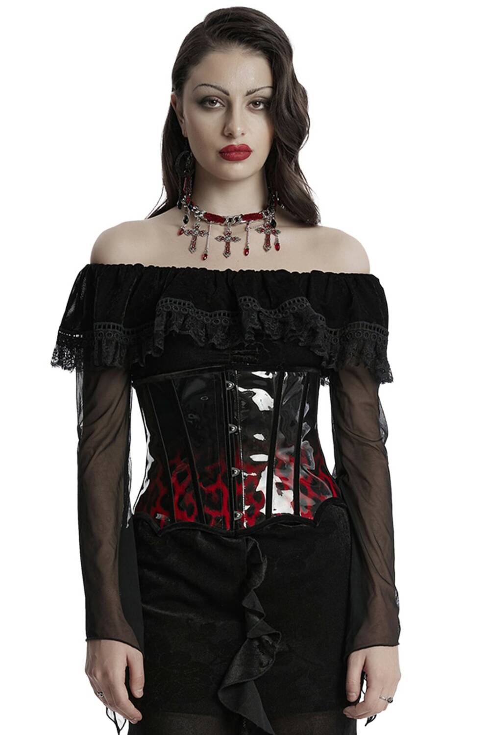Punk rave corset Daredoll