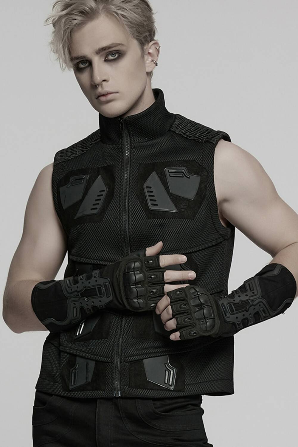 Punk rave gloves cyberpunk - Image 2