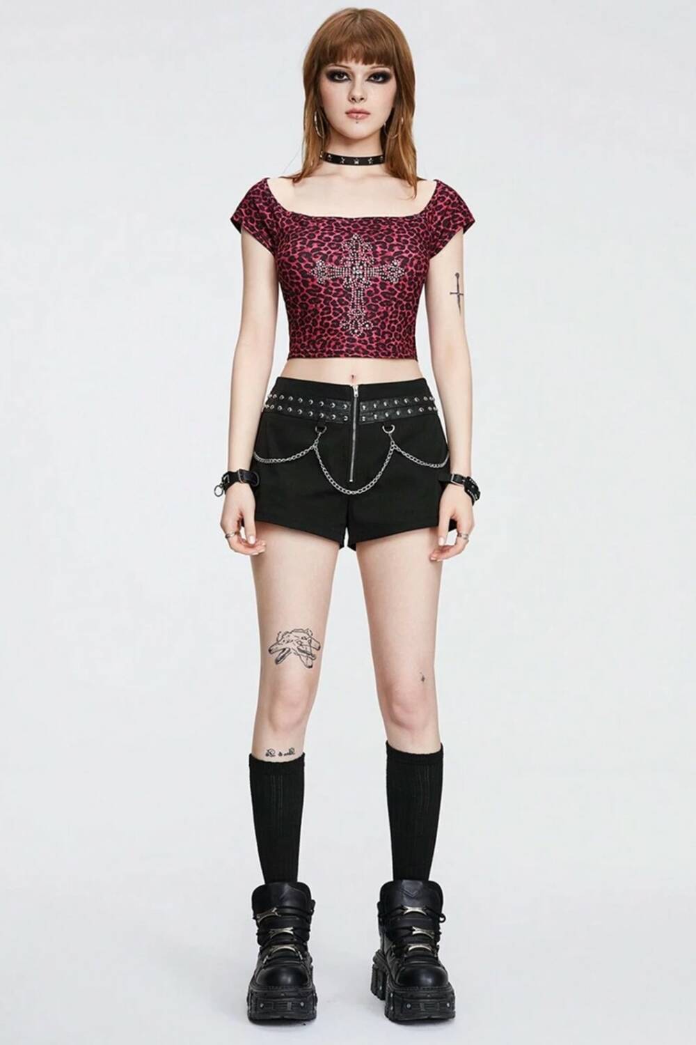Romwe Shorts Chainlash - Image 3