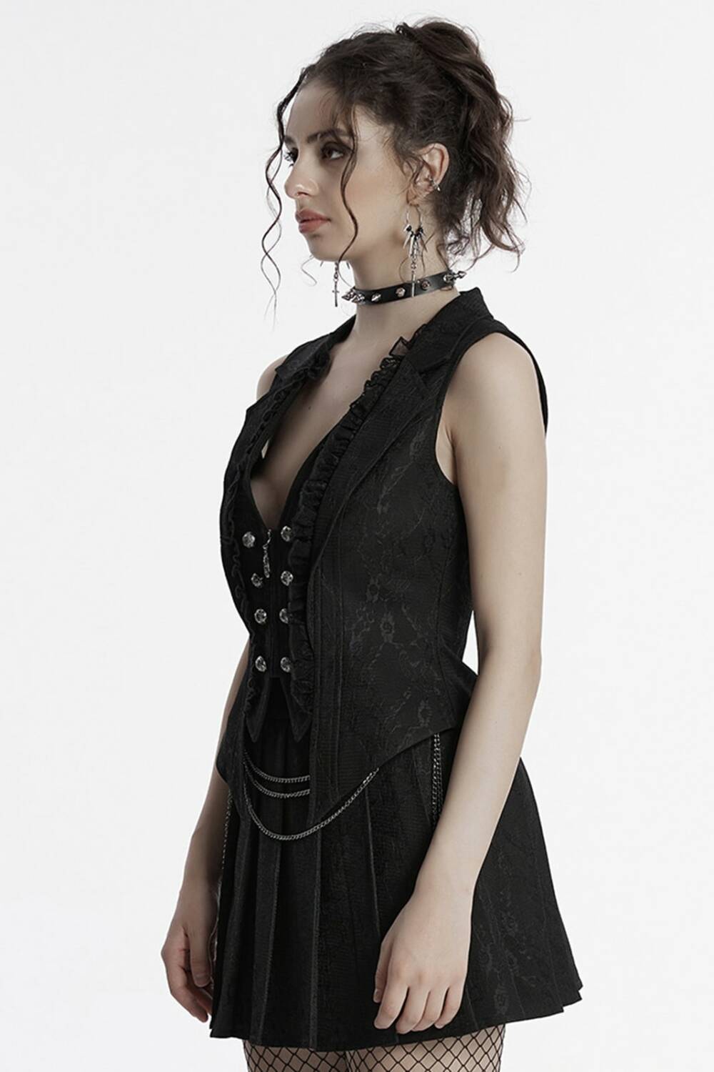 Punk Rave Vest Gothic Academy - Image 3