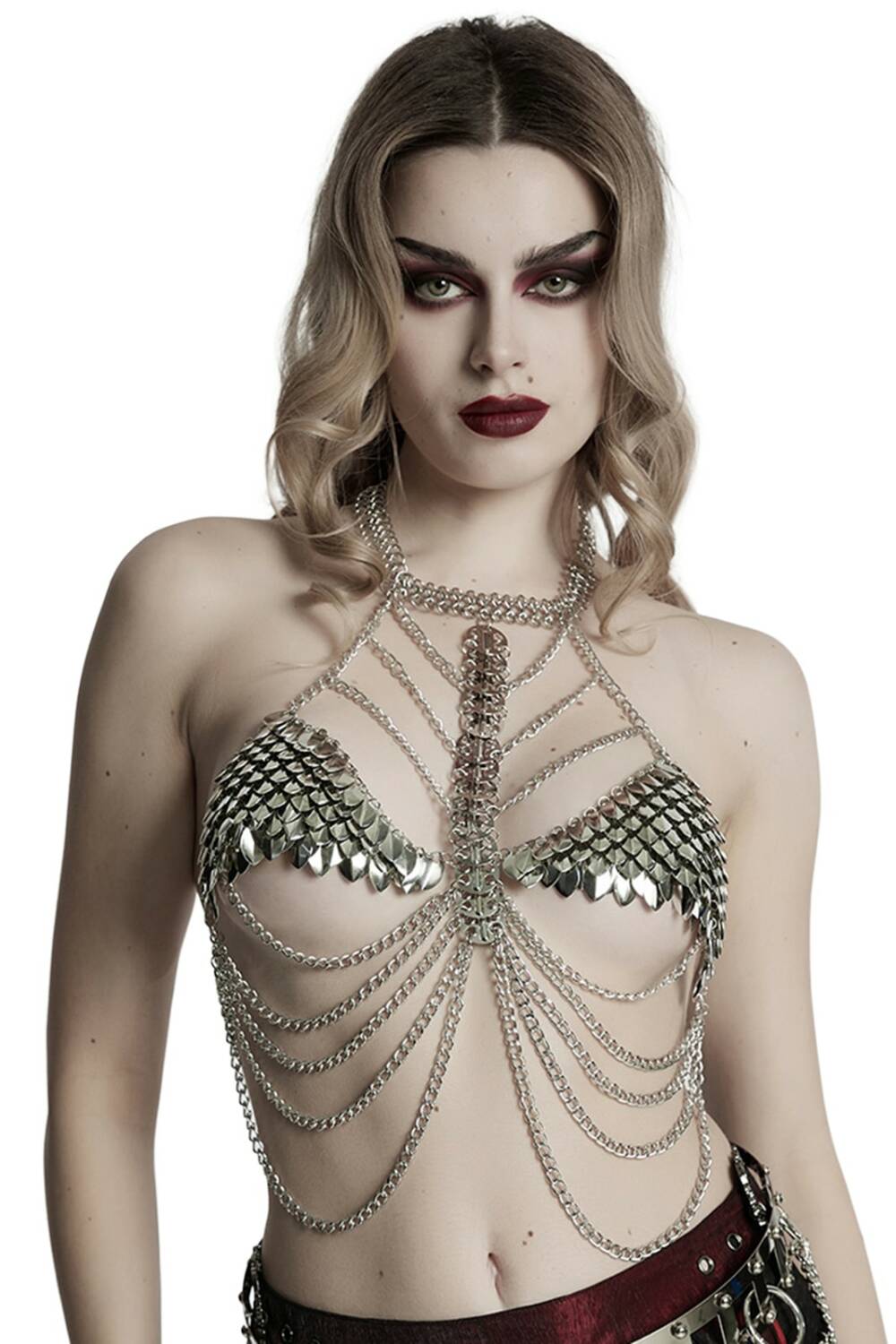 Punk Rave Harness Metal Mermaid